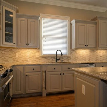 Highland Lakes: Refinish/Island Modifications/New Tile