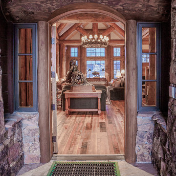 Bachelor Gulch log house
