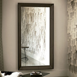 Taxedo Rectangular Floor Mirror by Cattelan Italia - $1,445.00 - Wall Mirrors