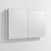 Fresca 40" Wide Bathroom Medicine Cabinet With Mirrors