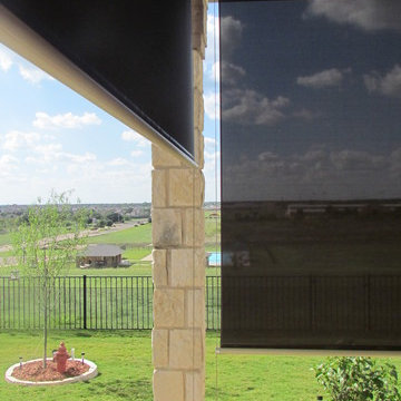 Exterior Motorized Patio & Garage Shades