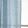 Lace Curtain Panels Set Of 2 (Each 54X84), Blue Eyelet