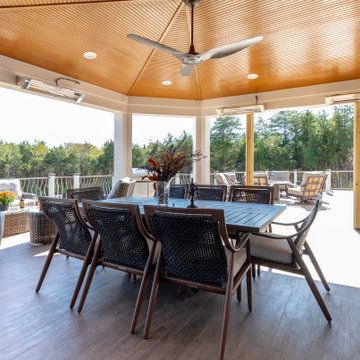 Fascinating Outdoor Living Space When it is Cold, Warm or Hot in Centreville VA