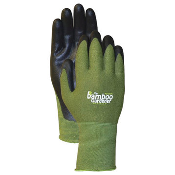 Bamboo Nitrile Palm Gloves, C5371, Large