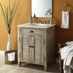Distressed Bathroom Vanities - Bathroom Vanities And Sink Consoles