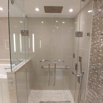 Condominium Washroom renovation Handicap accessible