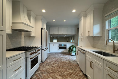 Inspiration for a transitional kitchen remodel in Atlanta