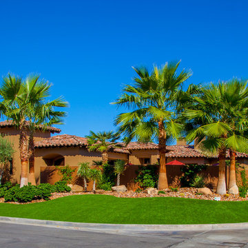Corner Home with lush green curb appeal