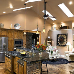 Custom Kitchen with Stone Isla&hellip; - Products