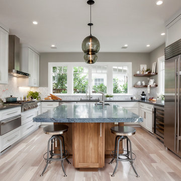 Kitchen and Master Bedroom