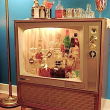 Swanky Rat Pack Man Cave