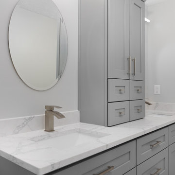 Orchard Projects- White Bathrooms