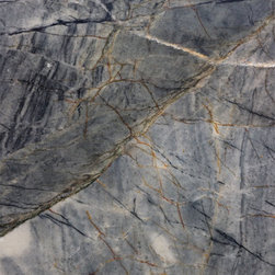 Tempest Blue Quartzite Slab - Kitchen Countertops
