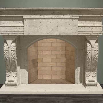 Italian Nicholetta Fireplace Mantels Styles