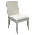 StyleCraft - Lauren Dining Chair Woven Seagrass Off White Linen Upholstery - Experience the warmth and charm of coastal living with our Lauren Dining Chair! Crafted meticulously with Mindy wood and seagrass, this chair is perfect for those who appreciate the texture and visual appeal these materials bring. Whether you're having a casual family meal in the kitchen or hosting a fancy dinner party in the dining room, this chair elevates the aesthetics of your space. Its linen upholstery ensures comfort, making it an ideal addition to your living room as well.