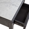 Bassett Mirror Contemporary North Bend End Table, Black 8200-LR-250EC