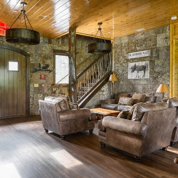 Big Oak Lodge | BarkClad BarkSiding