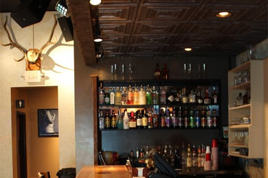 Inspiration for an eclectic wine cellar remodel in Minneapolis