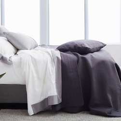 Resort Quilt - Charcoal - Quilts & Quilt Sets