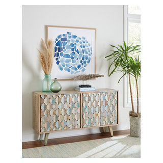 Cordoba Sideboard - Beach Style - Dining Room - Austin - by World Interiors  | Houzz