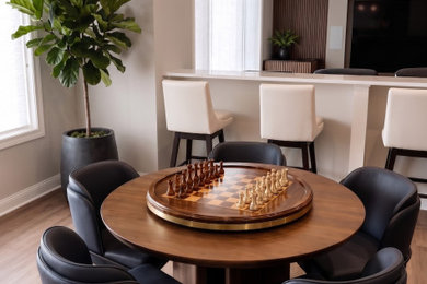 Dining room - transitional dining room idea in Chicago