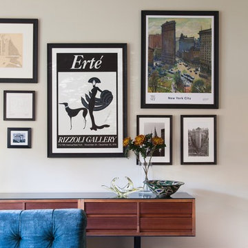 A gallery wall