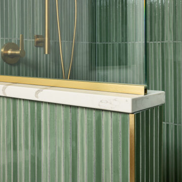 Oakley Bathroom: A Modern Green Refresh