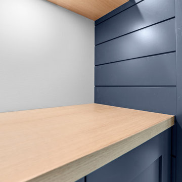 The 100 Ave GlowFloating shelves with lighting