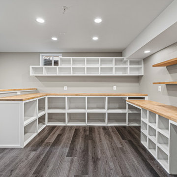 Custom-Built for Creativity: A Functional Basement Transformation
