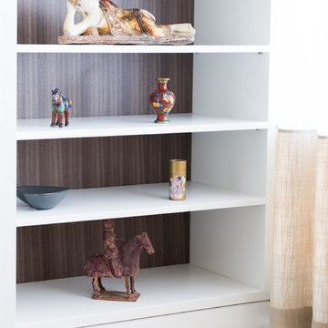 Appartement familial: entre bois et modernité