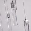 Clear Crystal, Square Chrome Frame, Hardware