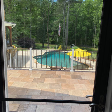 Monroe, Georgia Concrete Decking Deck Remodel