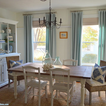Coastal Inspired Dining Room
