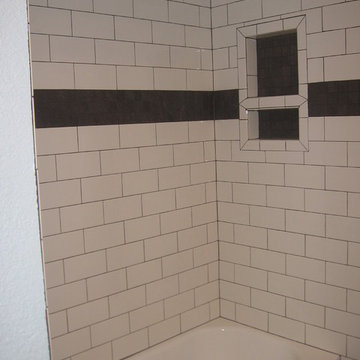 Subway Tile Bathtub Surround