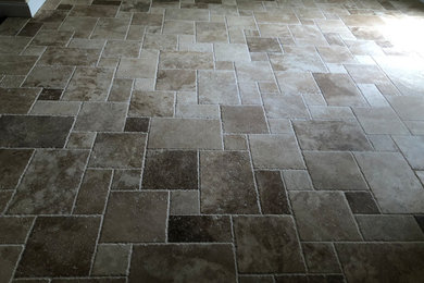 Versailles Pattern Travertine Floor