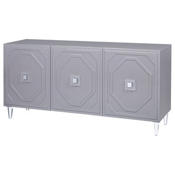 Andros Grey Lacquer Buffet