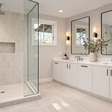 Euro Pristine Matte White Gallery | Bathroom Projects