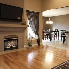 plastered mantle