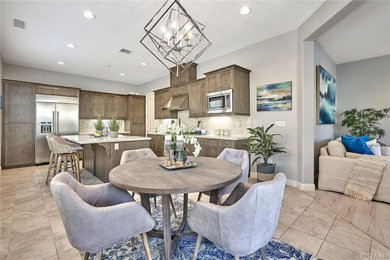 Trendy home design photo in Orange County