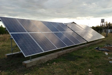 2016-Uruguay: Instalación Solar Fotovoltaica en suelo