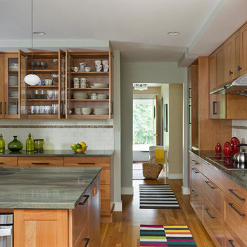 Newton Kitchen Goes from "Mod" to Modern