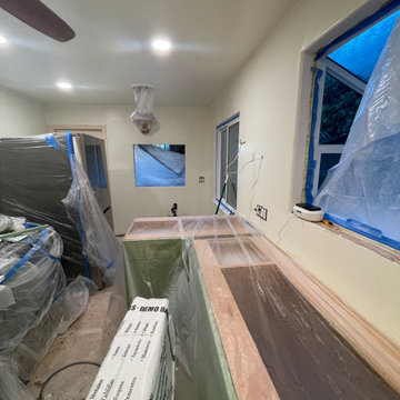 Kitchen Remodel 2024 Oakland/ white and light green