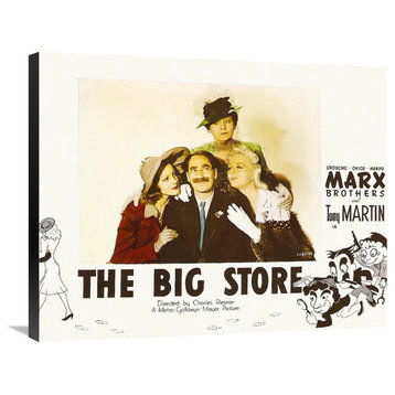 "Marx Brothers - The Big Store 07" Canvas Giclee, 30"x24"