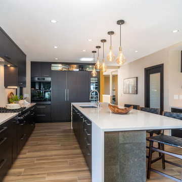 Contemporary Perspective Kitchen