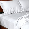 Bedvoyage Home Decorative Bedding Accessories Sheet Set, Full, White