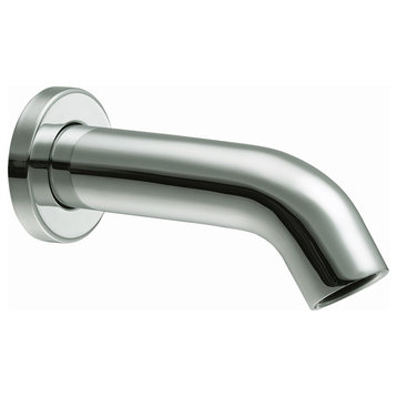 Dawn Wall Mount Tub Spout, Chrome, Brushed Nickel