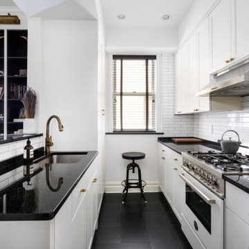 Greenwich Village New York | Black and White Transitional Chic