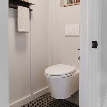Century Farmhouse Revival Entry & Half Bath