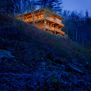 Contemporary Mountain Home by MossCreek