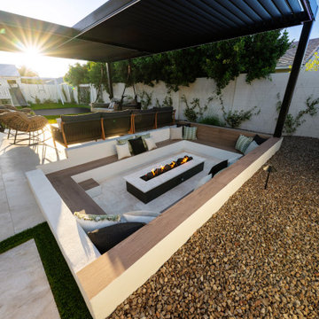 Contemporary Meets Intimate Outdoor Entertaining In Gilbert